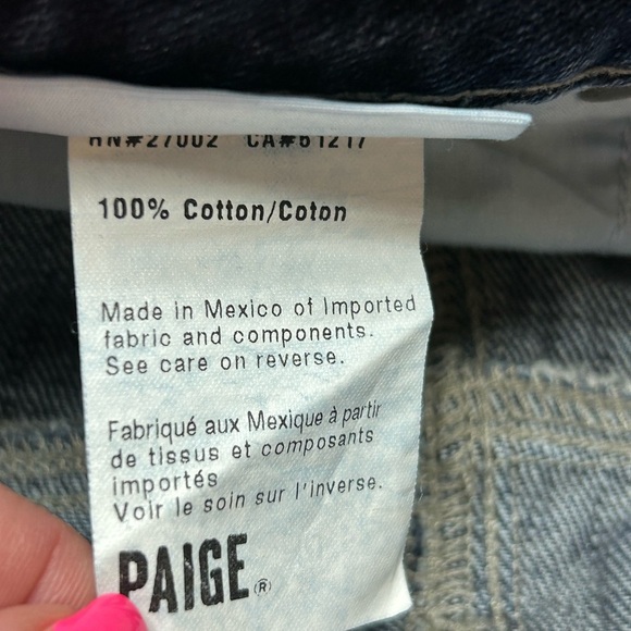 Paige Jimmy Jimmy Shorts Mid Rise Size 27 - Picture 6 of 7